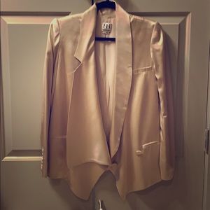 Silk blazer